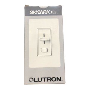 Lutron SCL-153P-LA Skylark CL 150-watt CFL LED Incandescent Dimmer Switch Almond